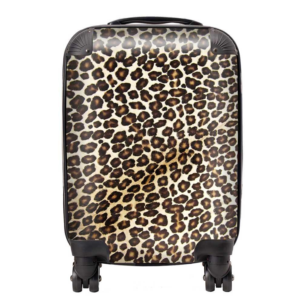 Leopard Hide Print Suitcase