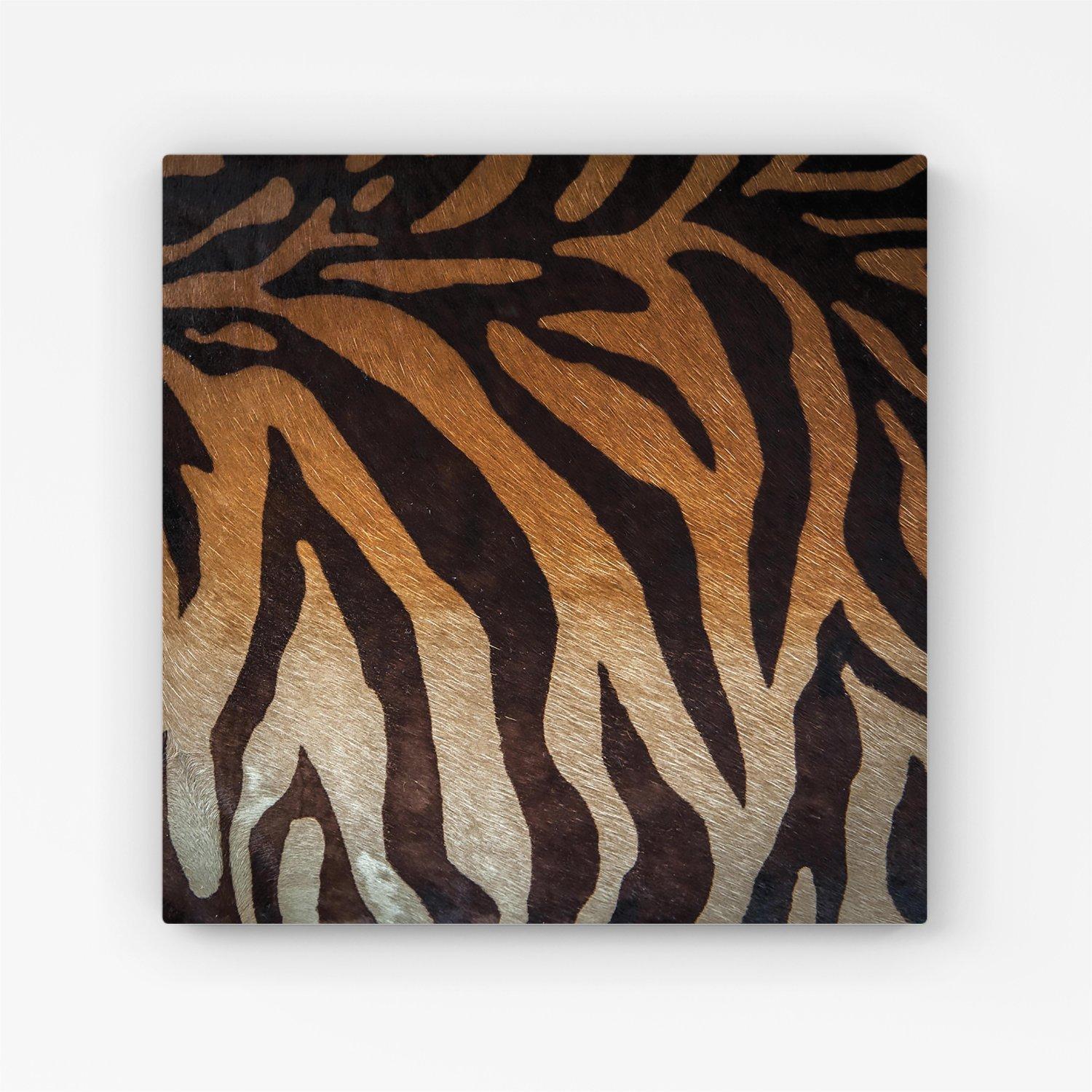 Tiger Skin Print Canvas