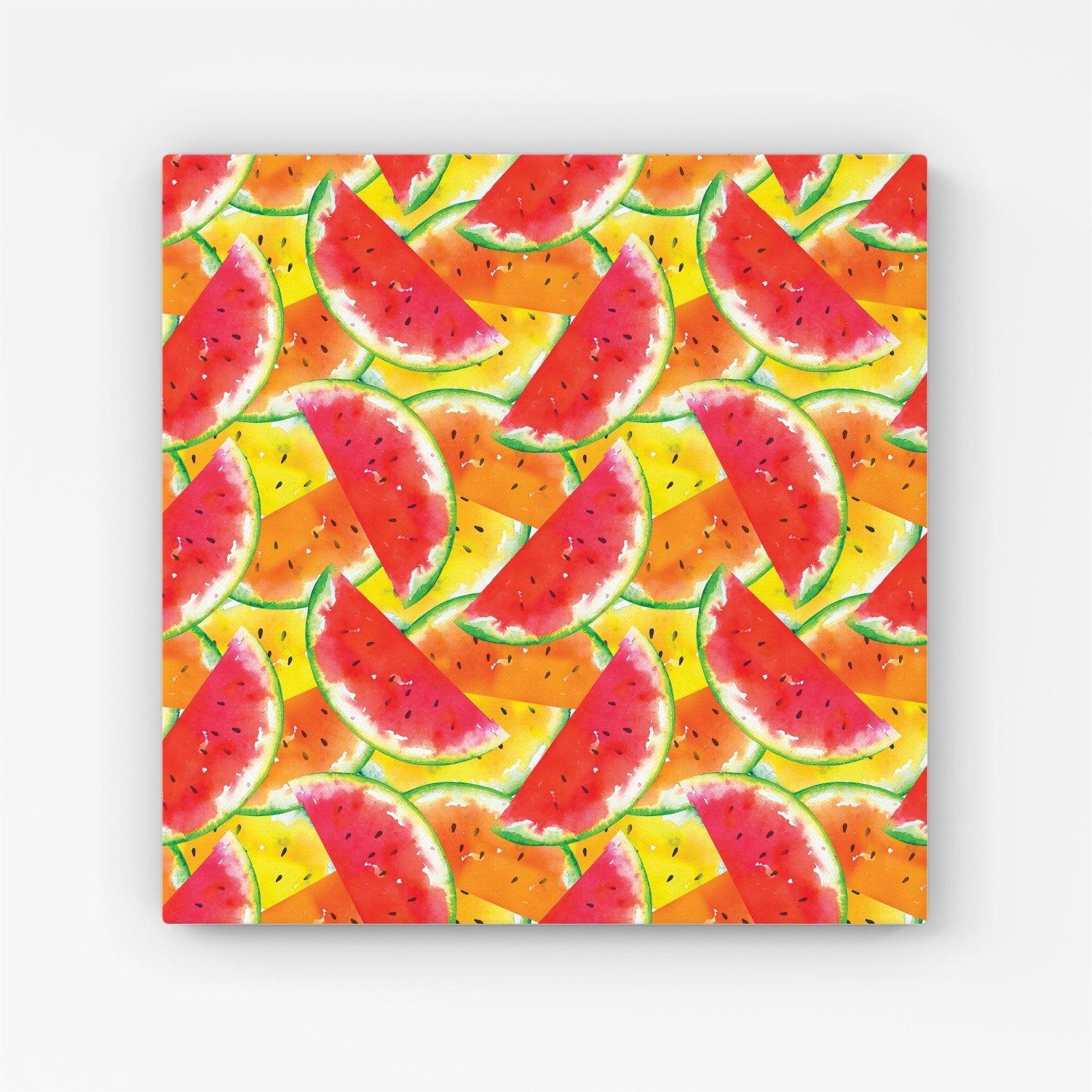 Melon Print Canvas
