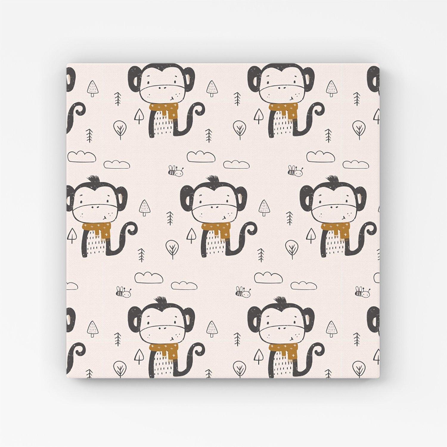 Monkey Forest Canvas