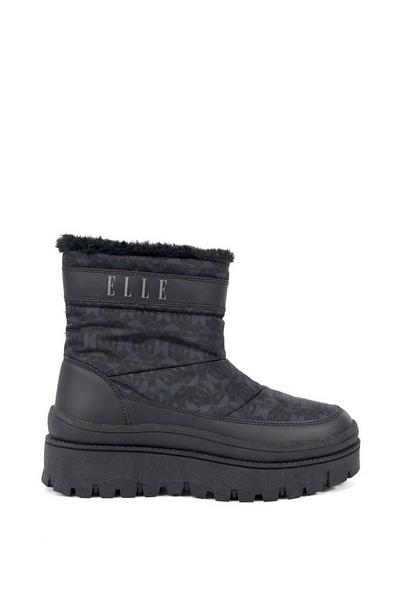 'CAMMI' Black Snow Style Boot