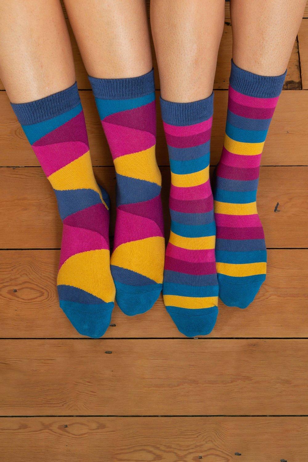 Isle Stripe Socks