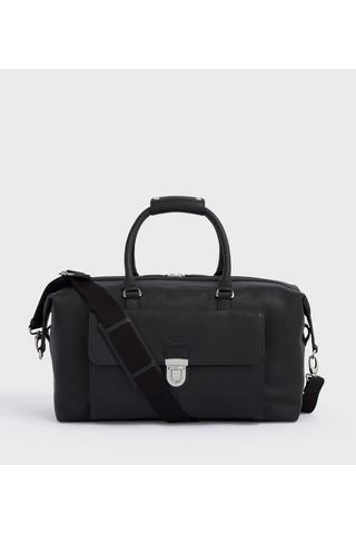 Product The Forest Leather Weekender Black