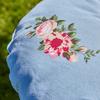Dibor Vintage Rose Blue Round Outdoor Garden Cushion Furniture Chair Seat Pad thumbnail 4