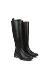 XY London 'Prince' Winter Flat Knee High Boots With Inside Zip thumbnail 3