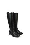 XY London 'Prince' Winter Flat Knee High Boots With Inside Zip thumbnail 4