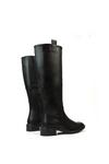 XY London 'Prince' Winter Flat Knee High Boots With Inside Zip thumbnail 5