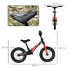HOMCOM 12 Inch Kids Balance Bike, No Pedal Bicycle Adjustable, Rubber Tyre thumbnail 3