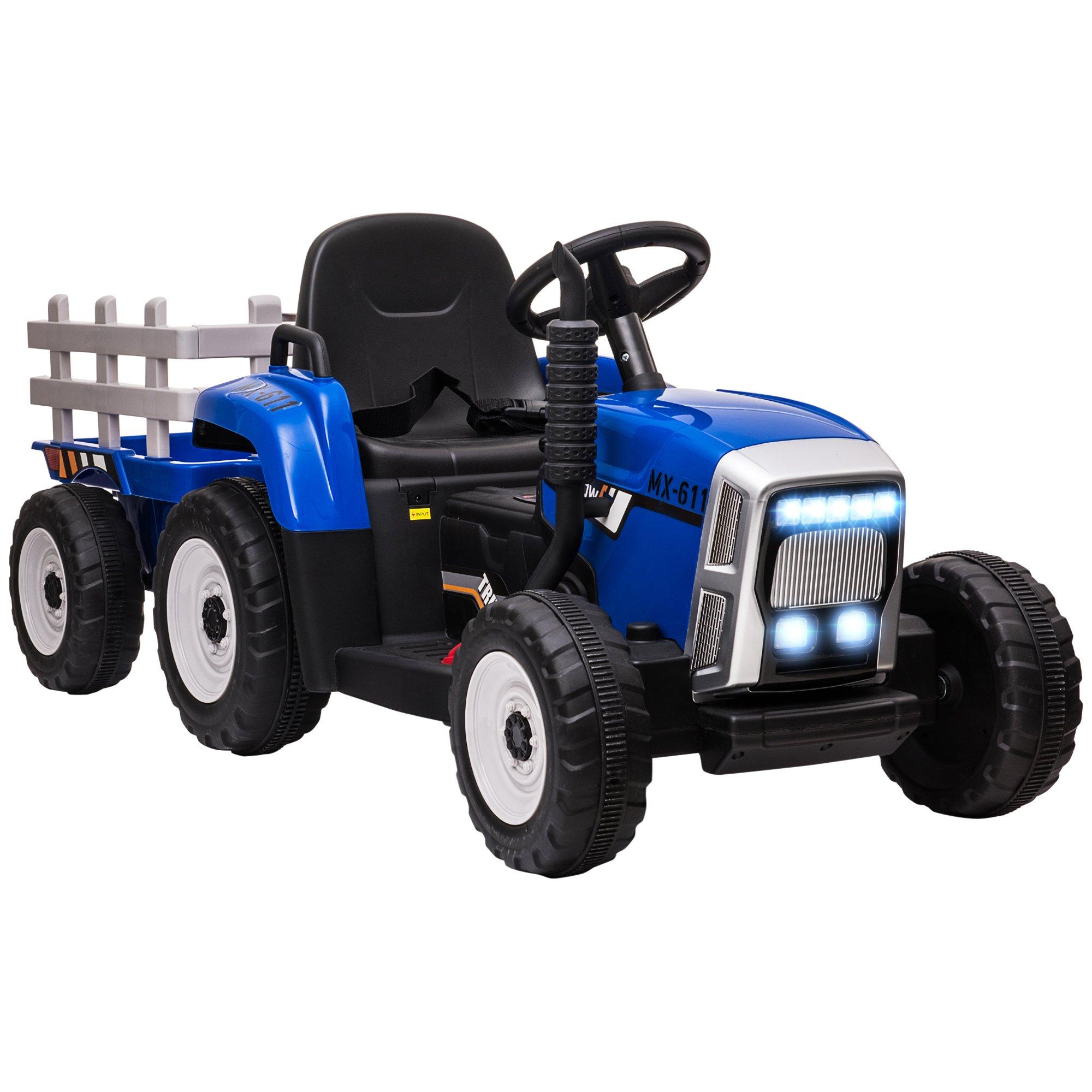 Ride on Tractor with Trailer, Remote Control, Start up Sound
