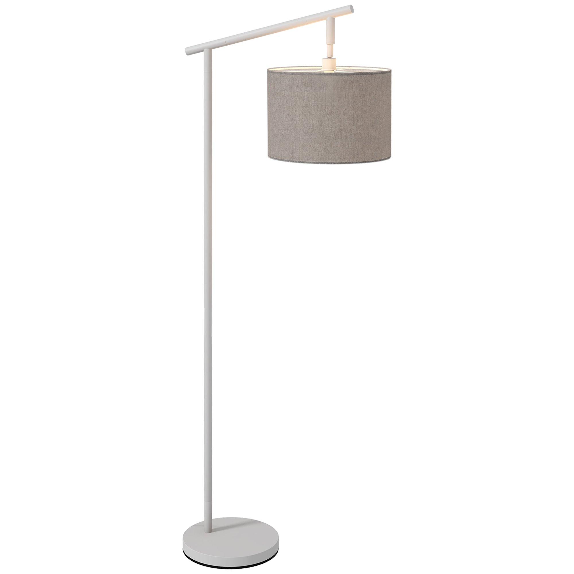 Modern Floor Lamp with 350 degree Rotating Lampshade LED Bulb Included