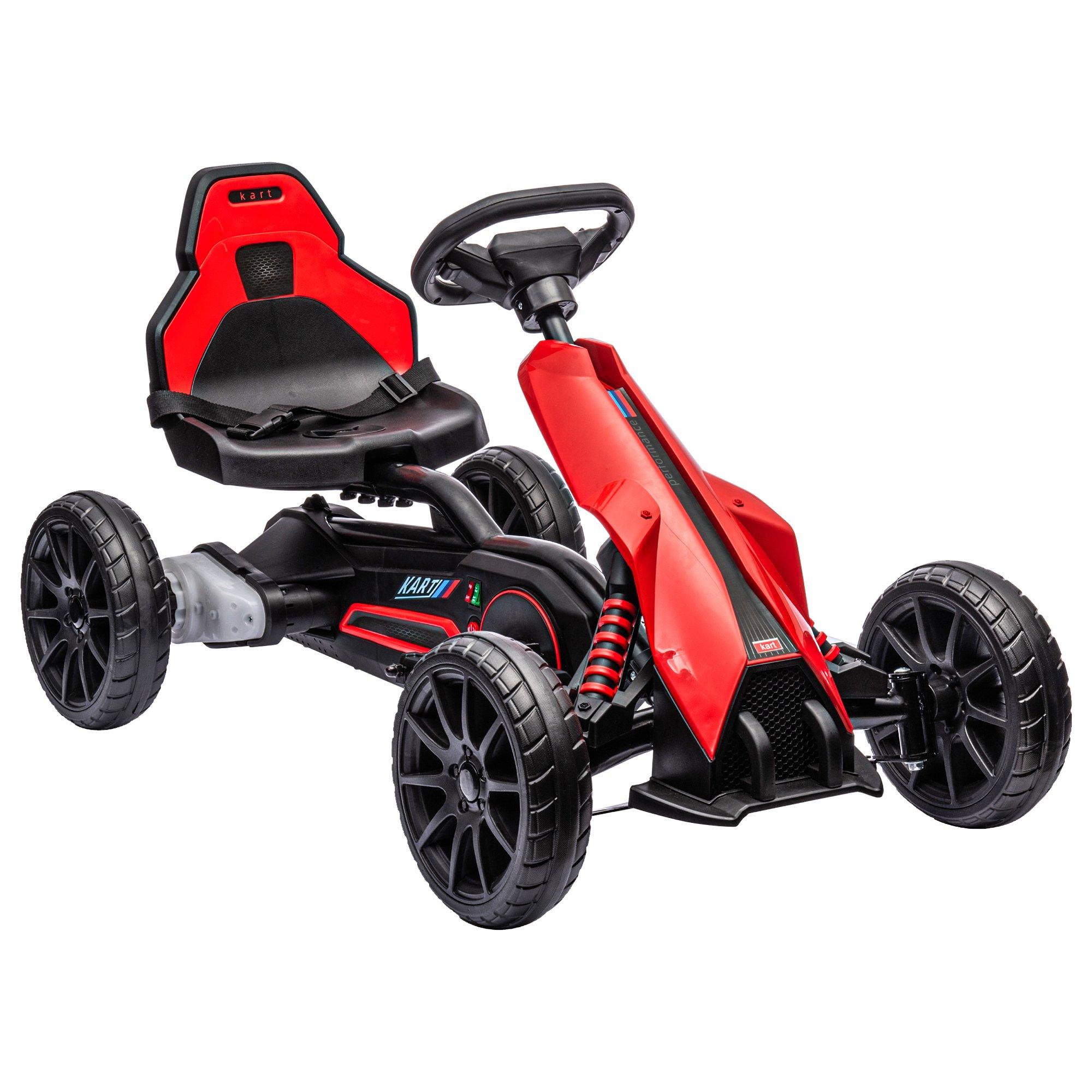 12V Electric Go Kart with Forward Reversing Rechargeable Battery