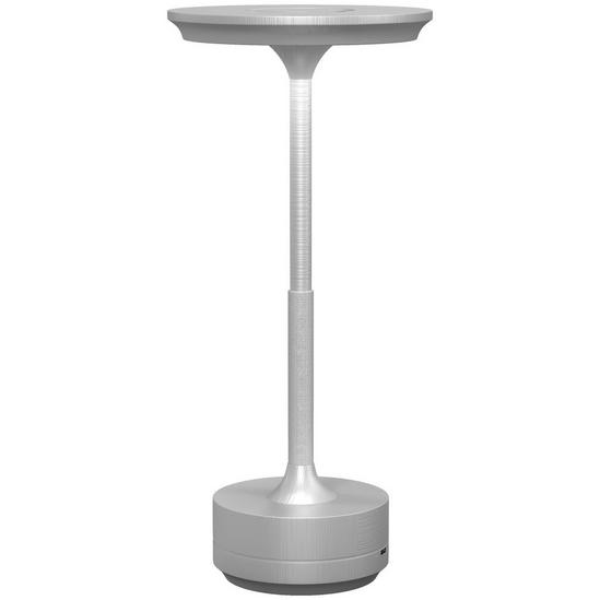 HOMCOM Rechargeable LED Table Lamp with 4000mAh Battery Touch Control 1