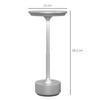 HOMCOM Rechargeable LED Table Lamp with 4000mAh Battery Touch Control thumbnail 3