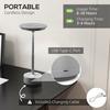 HOMCOM Rechargeable LED Table Lamp with 4000mAh Battery Touch Control thumbnail 4