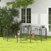 PAWHUT 12 Panel Pet Playpen, Heavy-Duty Dog Fence, DIY Design with Doors, 80 x 80cm thumbnail 2