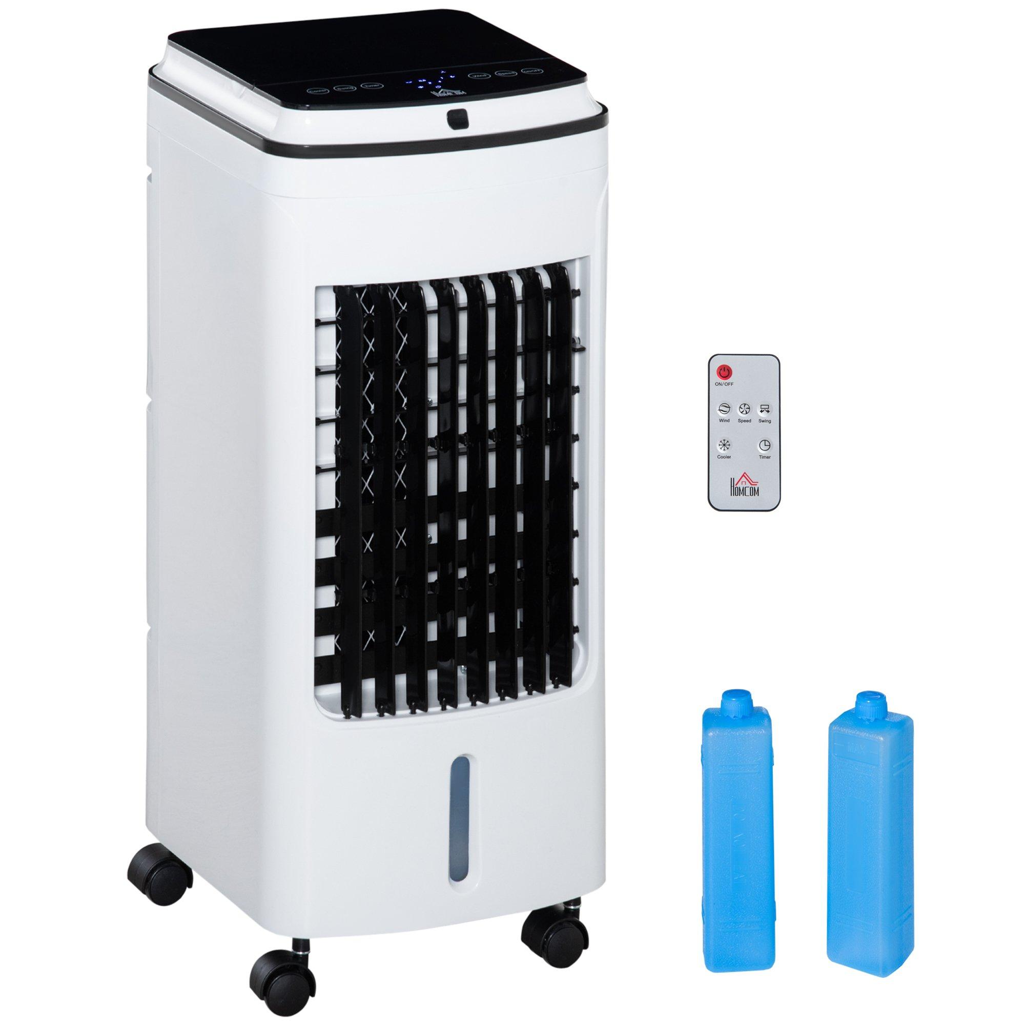 Portable Air Cooler with 4L Capacity Evaporative Air Cooling Fan