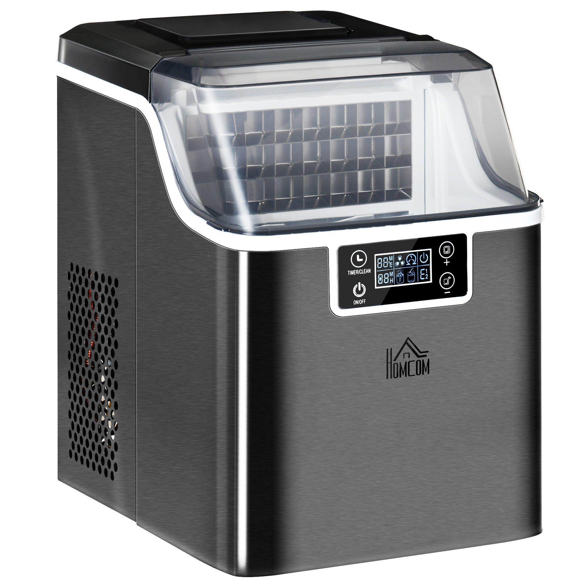 Ice Maker Machine Compact Counter Top Ice Cube Maker 20kg