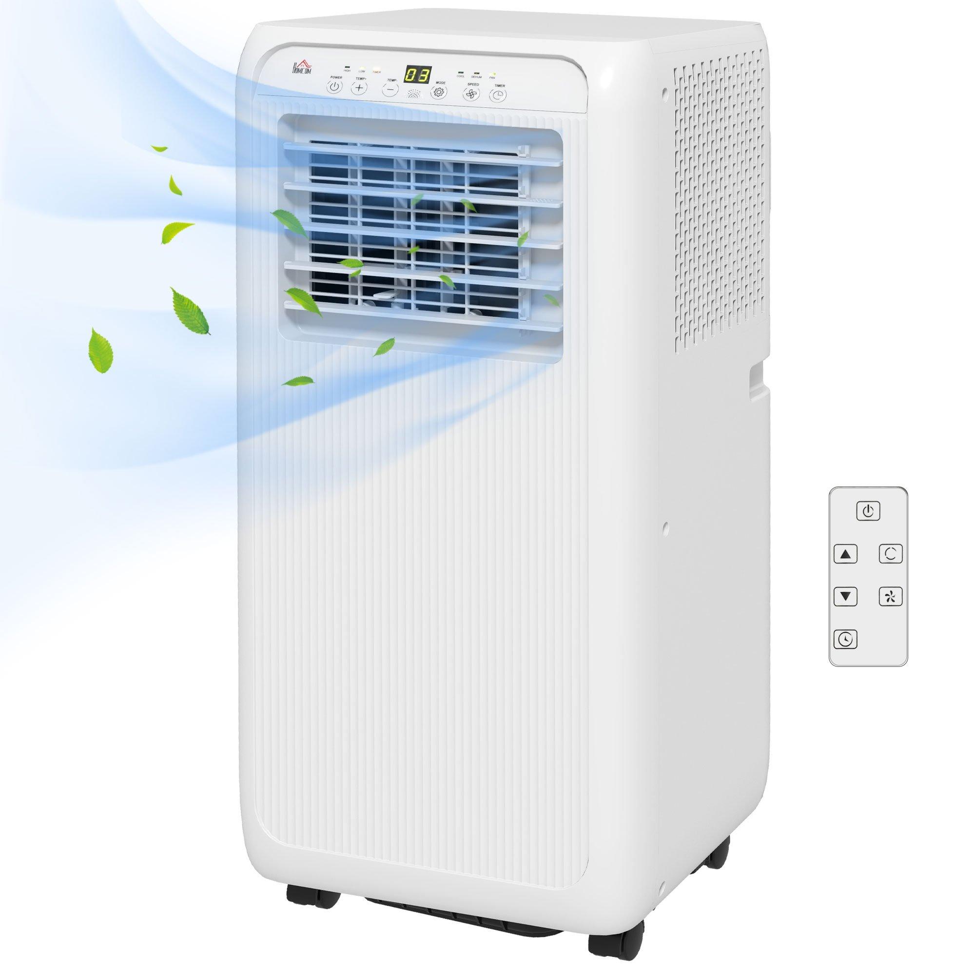 9000 BTU Quiet Mobile Air Conditioner for Room up to 20 square meter