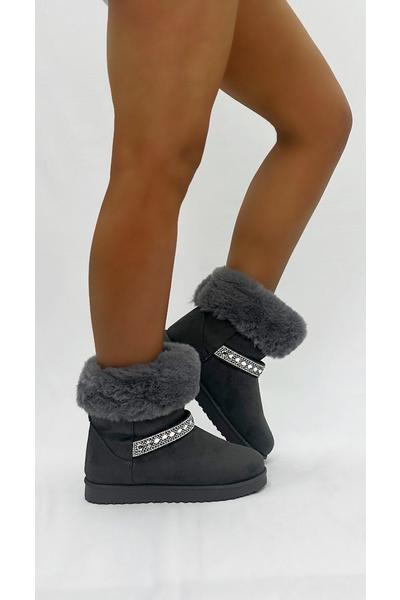 Crystal Deluxe Diamond Snugg Style Boots