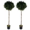 Leaf 140cm Buxus Ball Artificial Tree UV Resistant Outdoor thumbnail 1