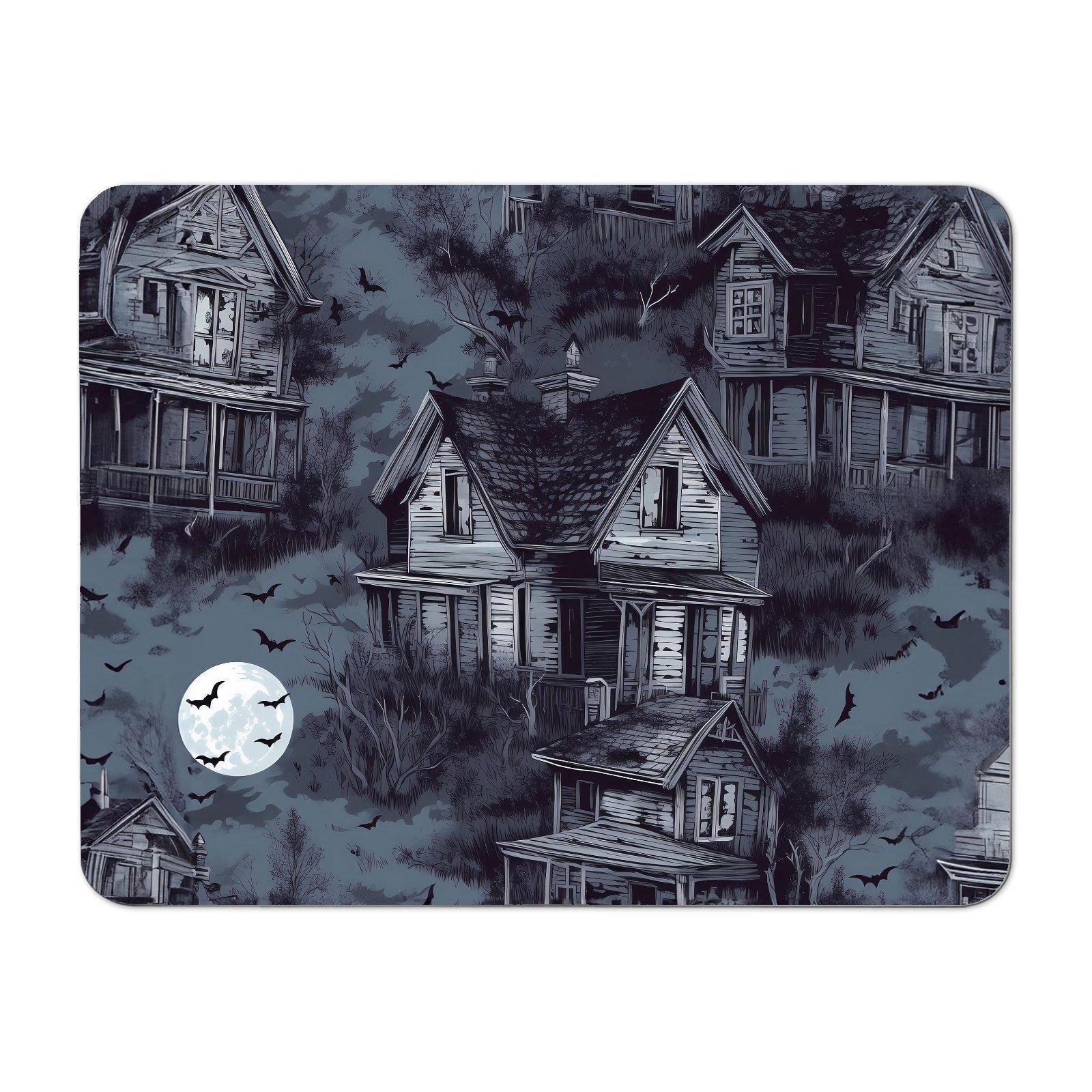 Spooky Shadowy Haunted House Placemats
