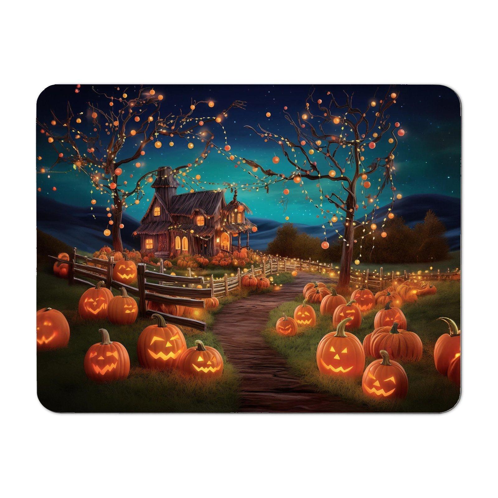 Enchanted Hallowen Pumpkin Patch Placemats