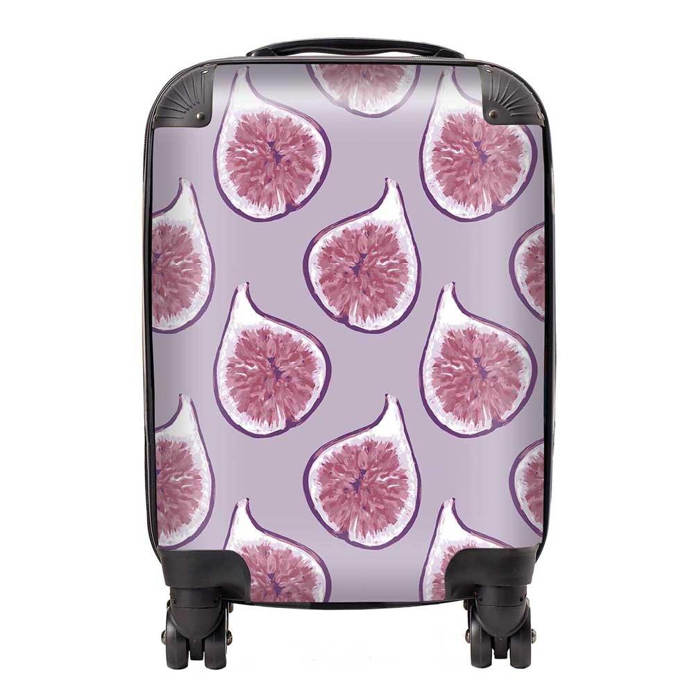 Modern Fig Pattern Suitcase
