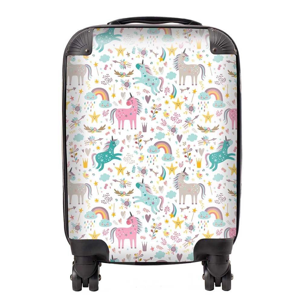 Unicorn And Rainbows Suitcase