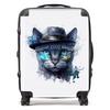 Warren Reed - Designer Russian Blue Cat Splashart Suitcase thumbnail 1