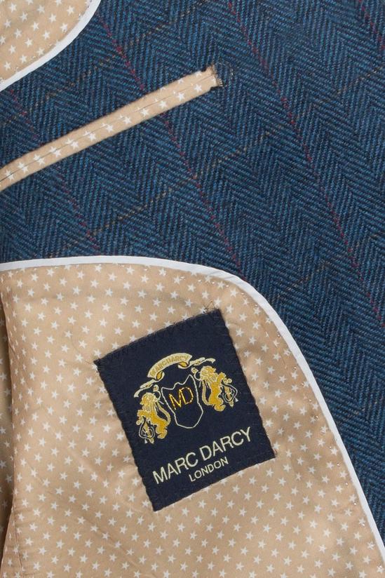 Marc Darcy Dion Check Slim Fit Suit Jacket 6