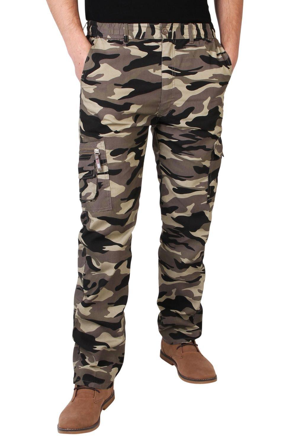 KRISP Mens Army Cargo Combat Military Short Trousers Pants : :  Clothing, Shoes & Accessories