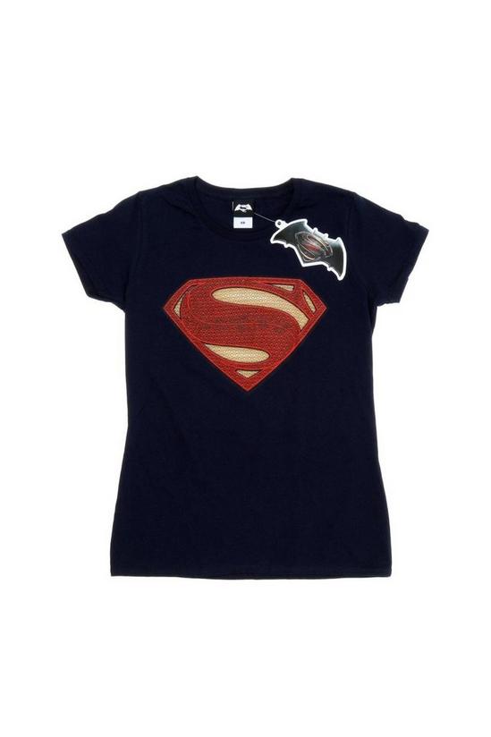 DC Comics Superman Man Of Steel Logo Cotton T-Shirt 2