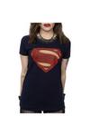 DC Comics Superman Man Of Steel Logo Cotton T-Shirt thumbnail 3