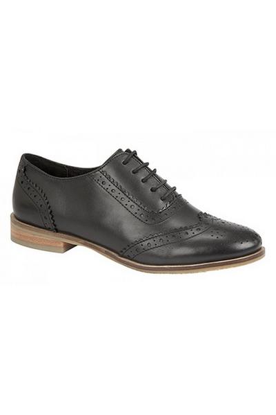 Brogue Oxford Lace Up Leather Shoes