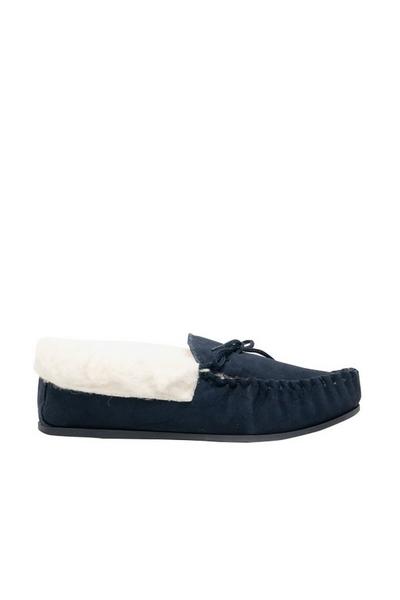 Suede Emily Moccasin Slippers