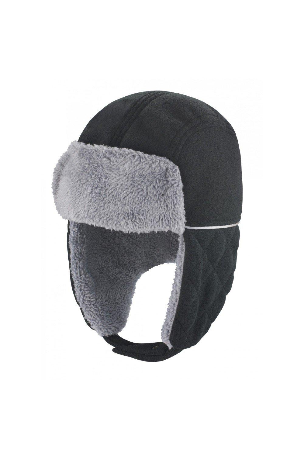 Result Winter Essentials Ocean Trapper Hat|Size: S/M|black