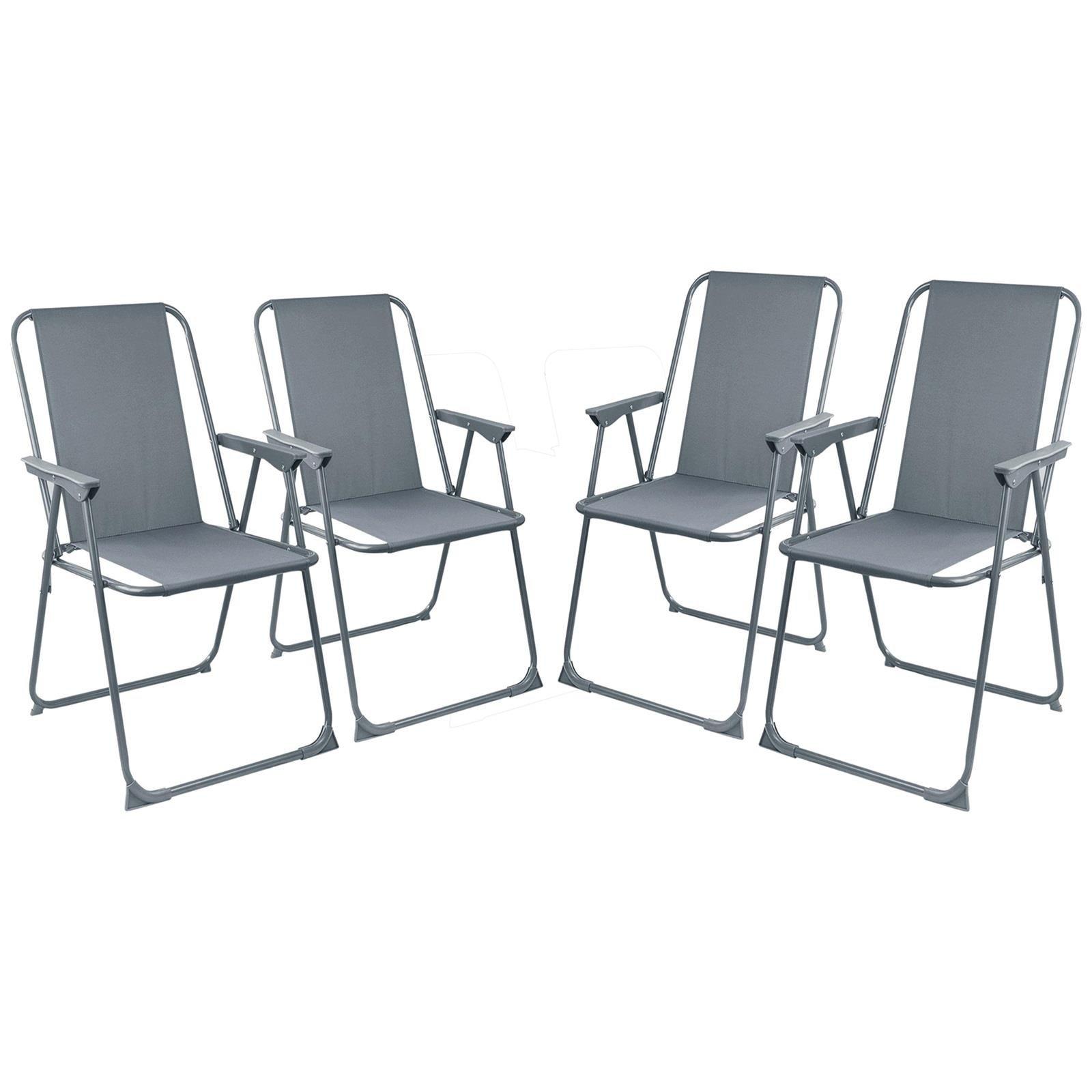 Set Of 4 Folding Garden Chair