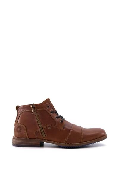 'Captains' Leather Casual Boots