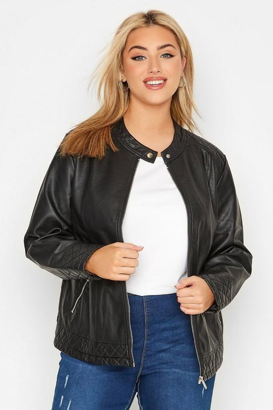 Yours Faux Leather Jacket 1