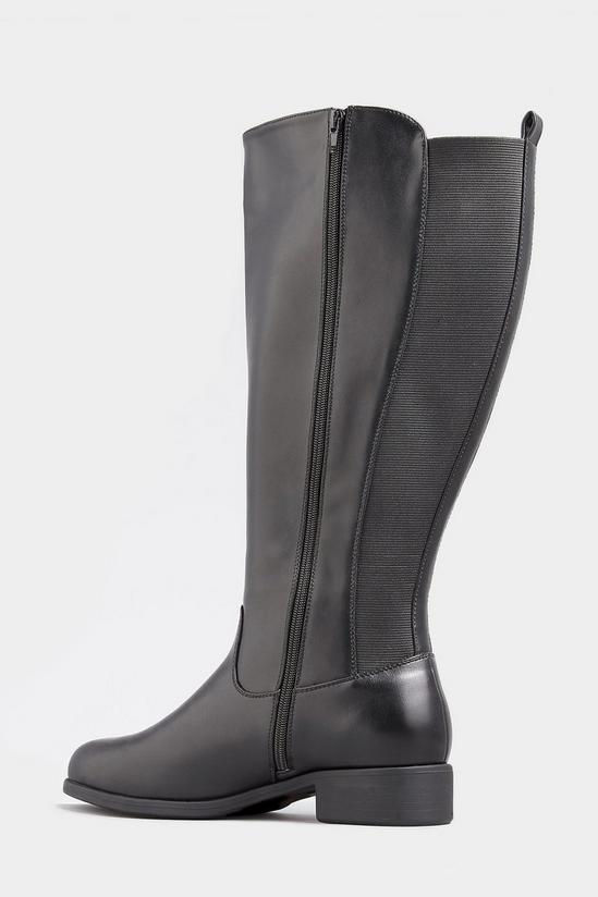 Yours Extra Wide Fit Knee High Boots With XL Calf 4