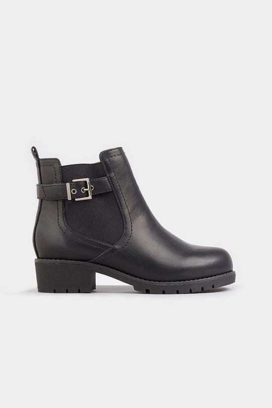Yours Extra Wide Fit Chelsea Buckle Ankle Boots 3