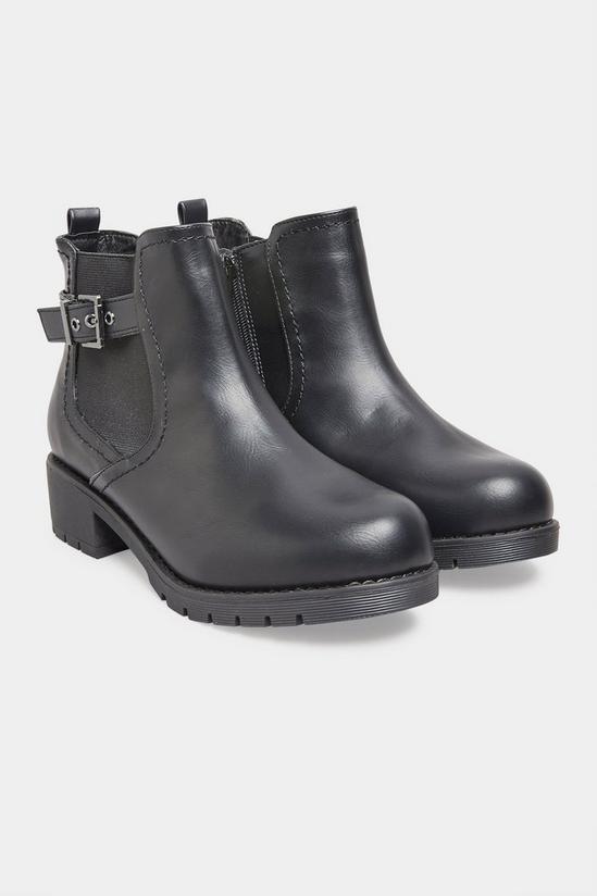 Yours Extra Wide Fit Chelsea Buckle Ankle Boots 4