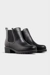 Yours Extra Wide Fit Studded Chelsea Boots thumbnail 1
