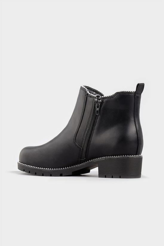 Yours Extra Wide Fit Studded Chelsea Boots 5
