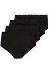 Yours 4 Pack Lace Trim Full Briefs thumbnail 4