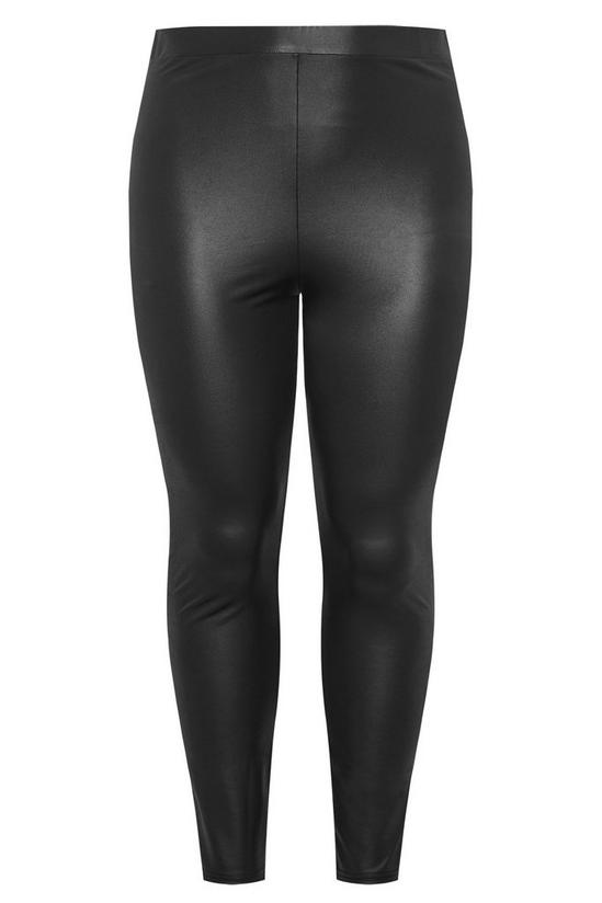 Yours Leather Look Leggings 2