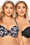 Yours 2 Pack Moulded T-Shirt Bras thumbnail 1