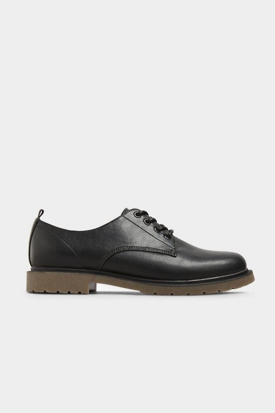Yours Extra Wide Fit Faux Leather Lace Up Brogues 5