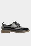 Yours Extra Wide Fit Patent Lace Up Brogues thumbnail 5