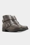 Yours Extra Wide Fit Strap Buckle Ankle Boots thumbnail 4